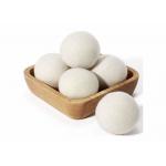 6.5cm 7cm Simple Natural Wool Dryer Balls For Laundry for sale
