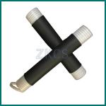 1KV EPDM Cold Shrink Jacket Black Alkali Resistant For Power Cable Splicing