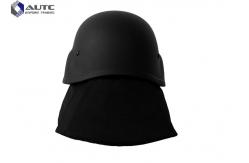 China Light Weight Advanced Combat Helmet Black Ear Backneck Protection supplier