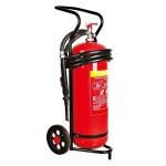 50 kg Trolley Wheeled Dry Powder Fire Extinguisher Test Pressure 25 Bar For Subway for sale