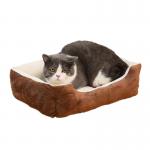 Cute Cozy Cooling Orthopedic Dog Bed Square Waterproof Dog Crate Mattress for sale