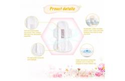 China Disposable Leak Guard natural Long Overnight Sanitary Pads supplier
