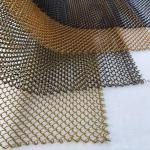 Architectural Decorative Aluminum Metal Shower Curtain For Hotle for sale