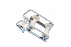 China Bending Radius 450mm Three Wheel Pulley Protecting Tackle With Three Wheels supplier