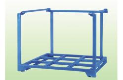 China Q235B Metal Warehouse Storage Shelves Stackable Storage Cages supplier