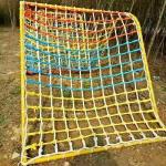 Colorful Nylon Nest Climbing Net For Playground