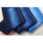 Eco Friendly Stretch Denim Fabric Cotton Poly Rayon Spandex Slub Style for sale