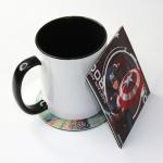 Sublimation Coaster Blanks Round And Square Leather Coasters Custom Print Sublimation Coasters