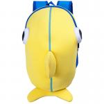 Yellow Neoprene Waterproof Kids Character Backpacks For School for sale
