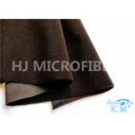 Adhesive Black Industrial  Hook & Loop Fabric / Nylon Loop Fabric