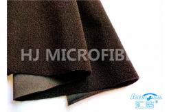 China Adhesive Black Industrial  Hook & Loop Fabric / Nylon Loop Fabric supplier