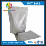 Free sample aluminum foil stand up k bag for food storage packaging for sale