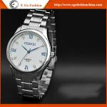 010D Fashion Jewelry Wholesale Stainless Steel Watches Quartz Analog Watch Couple Watch for sale