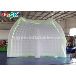 Inflatable Party Tent Portable Inflatable Photo Booth Background Wall With Led Light Strip For Events for sale