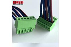 China 3.5mm Female Pluggable Terminal Block Wire And Cables Assembly Manufacturer Wiring Harness supplier