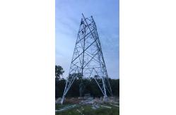 China Circle Telecommunication Steel Tower 50m 60m Four Leg supplier