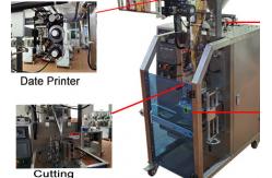 China VFFS Mini Liquid Filling Machine ISO9001 40bags/min Curry supplier