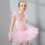 Girls Ballet Clothes Costumes Toddler Leotard Professional Tutus Ballerina veil Dress for Kids for sale