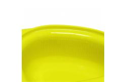 China BPA FREE Yellow Easy Grip Baby Feeding Bowls And Spoons supplier