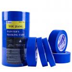 High-temperature Resistant Professional Paint Curtain Paper Tape Custom Blue UV-resistant 14-day for sale