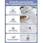 Bathroom Floor Electric Spin Scrubber Rechargeable Extendable