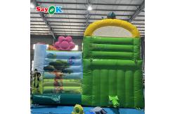 China Insect Paradise Inflatable Bounce Slide Combo Jumping Castle For Amusement Park supplier