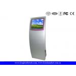 Curved Designed Interactive Touch Screen Museum Kiosk With 19Inch SAW Touch