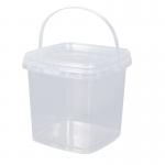 Custom Printed Candy Popcorn Cookie Plastic Bucket with Lid for sale
