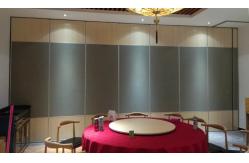 China 85mm Thickness Aluminum Frame Movable Partition Wall Systems For Restaurant supplier