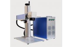 China Portable Optical Fiber Laser Marking Machine with Maxphotonics 20W Fiber Laser Source supplier