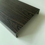 30mm Thickness Aluminum H Strip Ceiling With Pre Print Wooden Grain for sale