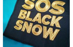China Customized Silk / Nonwoven Embroidered Uniform Patches Military Hat Patches supplier