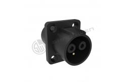 China IP67 Waterproof Male Female Power Connector Precision PBT Material supplier
