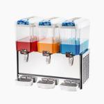 12L 3 Tanks Cold Drink Dispenser Juicer With Led Light for sale