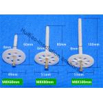 M8X90mm Plastic Insulation Fixing Pins , Insulation Wall plugs
