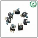 IP67 2x3 Digital Code Rotary DIP Switch Right Angle Type Square 6 Position 6 Pines for sale