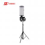 Red Badminton Shuttlecock Feeder Machine 145cm-215cm Lifting Random function for sale