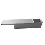 42.2*11.5*10.3CM Non Stick Pullman Loaf Pan Toast Box With Lids Bread Tray Alumminum Steel With Lids Loaf for sale