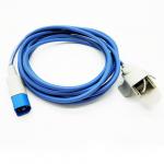 Blue Cable Monitor SPO2 Sensor For MP70 / MP80 Medical Grade TPU Material for sale