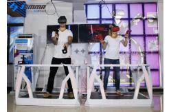 China Big Space HTC Glasses 9D Virtual Reality Simulator with Boxing Game supplier