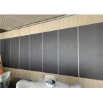 Top Hanging Operable Panels Room Divider Melamine Partition 65mm Thickness for sale