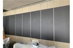 China Top Hanging Operable Panels Room Divider Melamine Partition 65mm Thickness supplier