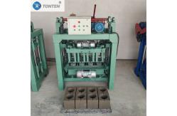China Semi-automatic Block Molding Machine PLC Control System Brick Machine supplier