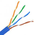 24 AWG RJ45 Cable Roll PVC Jacket 1000 Ft Roll Of Cat5e Cable for sale