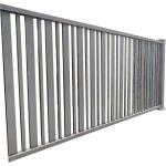 Balustrades Handrails Galvanized Temporary Metal Steel Fence with Black for sale