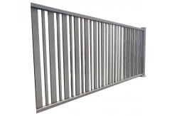 China Balustrades Handrails Galvanized Temporary Metal Steel Fence with Black supplier