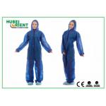 Disposable Non Woven PP Medical Suit Isolation Gown Coveralls With Hood Without Feetcover for sale