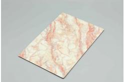 China Scratch-resistant Beige stone marble texture  pattern Aluminum Composite Panel 4MM 1.22*2.44m building construction wall materials supplier