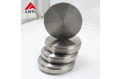 China GR2 GR7 GR23 Round Titanium Disc Industrial Titanium Alloy Disc supplier