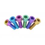 GR1 Titanium Alloy Hex Socket Cap Screw M5 X 20mm DIN 912 Polishing Surface for sale